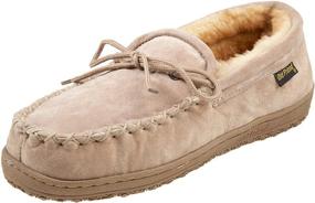 img 4 attached to 👞 Classic Chestnut Men's Shoes: Old Friend Loafer Slipper