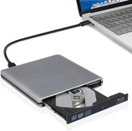 📀 jotec external usb 3.0 6x blu-ray player blu-ray combo drive dvd cd burner drive - compatible with new imac macbook pro os and windows 7 8 10 pc (grey) - high-speed data transfer & multi-platform support logo