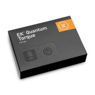 🔧 ekwb ek-quantum torque stc-10/16 сжимающее соединение для гибкого шланга, 10/16 мм (внутренний диаметр 3/8 дюйма, внешний диаметр 5/8 дюйма), черное - набор из 6 штук логотип