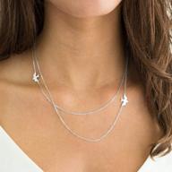 jovono multilayered pendant necklaces necklace logo