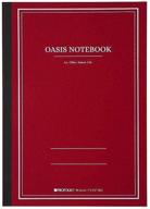 📔 itoya profolio oasis notebook - large b5, brick red (enhanced seo) logo