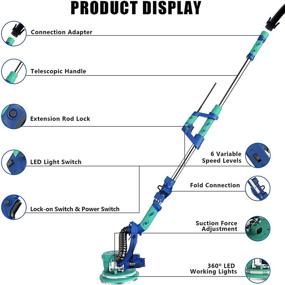 img 3 attached to Rumia Electric Foldable Extendable Sanderpapers