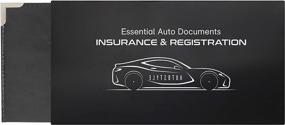 img 2 attached to Magnetic Auto Registration 🚗 Document Men's Accessories by Autostyle Insurance