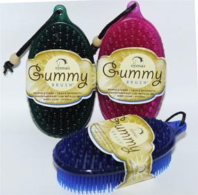 img 1 attached to 🐴 Grooming Made Fun: Discover the Epona Gummy Grooming Brush