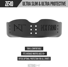 img 2 attached to 🥊 Nxtrnd Zero Mouth Guard Sports - Ultra Thin 1.6mm Professional Boxing Mouthguard - Adult, Youth & Kids Mouthguards for Sports (2 Pack)