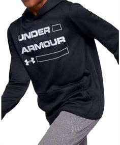 img 1 attached to 👕 Guardian Outpost Boys' Clothing: Unleash the Power of Under Armour Wordmark!