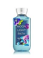 🌙 гель для душа bath & body works moonlight path из коллекции signature collection, 10 унций. логотип