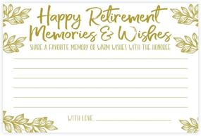 img 1 attached to Invites Retirement Memories Wishes Cards