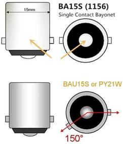 img 1 attached to 2 упаковки яркой замены для лампы BAU15S BlyilyB