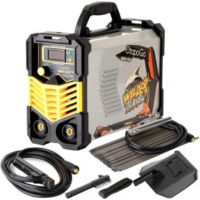 img 4 attached to 🔌 160A ARC Welder Machine IGBT Inverter MMA Welder with Digital Display LCD, Hot Start, Stick Electrode Welding Kit - Including Electrode Holder, Work Clamp, Power Adapter Cable, Brush - Ideal for Home Use (110V)