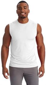 img 4 attached to C9 Champion Mens Sleeveless White