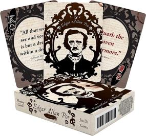 img 4 attached to 🃏 AQUARIUS Edgar Allen Poe Playing Cards: Unveiling Dark Elegance for Your Card Games