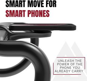 img 2 attached to KOM Cycling Universal Phone Adapter: Seamlessly 📱 Attach Your Smartphone to Any Garmin Bike Mount