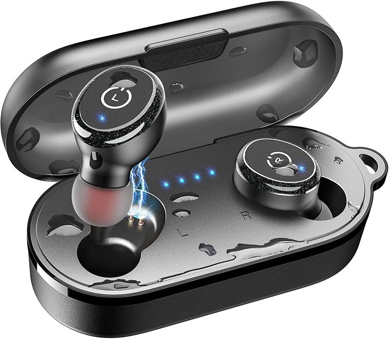 tozo bluetooth wireless headphones waterproof logo