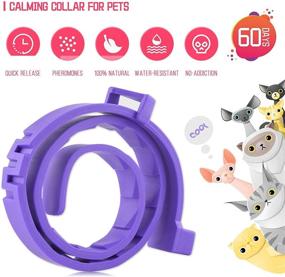 img 3 attached to 🐱 Kewaii Calming Collar for Cats - 60-Day Effective Relief from Anxiety | Natural and Waterproof | Persistent Pheromone | Adjustable Calm Collar (Up to 15 Inches)