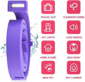 img 2 attached to 🐱 Kewaii Calming Collar for Cats - 60-Day Effective Relief from Anxiety | Natural and Waterproof | Persistent Pheromone | Adjustable Calm Collar (Up to 15 Inches)