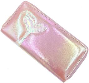 img 3 attached to Holographic Wallet Mermaid Evening Rainbow