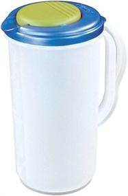 img 1 attached to Sterilite Pitcher Blue-Green 1.9L (Qt) - Refreshing Blue Color