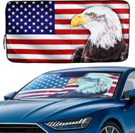 econour windshield polyester material american logo