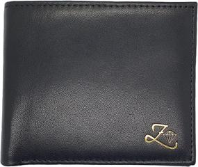img 2 attached to Get Organized in Style with Zofiny's Genuine Nappa Leather Men's Wallet