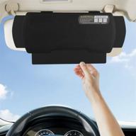 🚗 wanpool car visor sunshade extender: ultimate anti-glare solution for drivers & front seat passengers logo