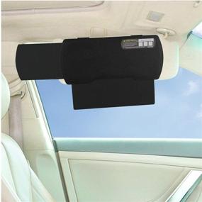 img 2 attached to 🚗 WANPOOL Car Visor Sunshade Extender: Ultimate Anti-Glare Solution for Drivers & Front Seat Passengers