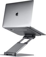 ergonomic adjustable computer portable macbook logo