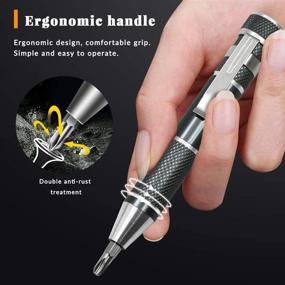 img 1 attached to Pieces Screwdriver Magnetic Multi Function Gadgets Tools & Equipment