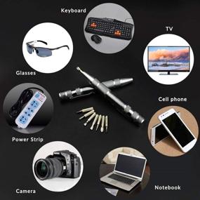 img 3 attached to Pieces Screwdriver Magnetic Multi Function Gadgets Tools & Equipment