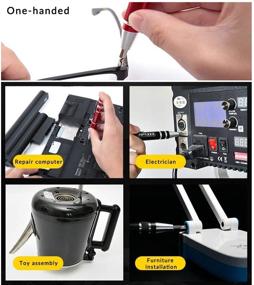 img 2 attached to Pieces Screwdriver Magnetic Multi Function Gadgets Tools & Equipment