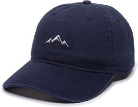 img 4 attached to Outdoor Cap Mountain Dad Hat: 🧢 Unstructured Soft Cotton Cap for Outdoor Adventures
