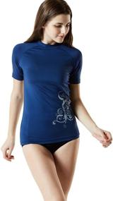 img 2 attached to TSLA Womens Sleeve Shirts Swimsuit Women's Clothing for Swimsuits & Cover Ups