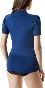 img 3 attached to TSLA Womens Sleeve Shirts Swimsuit Women's Clothing for Swimsuits & Cover Ups