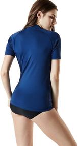 img 1 attached to TSLA Womens Sleeve Shirts Swimsuit Women's Clothing for Swimsuits & Cover Ups