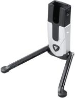 🏼 topeak flashstand fat bike stand - silver/black - 15.7x9.6x3cm/6.2"x3.8"x1.2" (folded) 19.8x16.6x13.6cm/7.8"x6.5"x5.3" (dimensions) logo