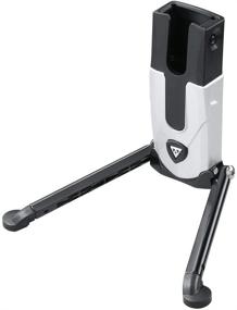 img 3 attached to 🏼 Topeak FlashStand Fat Bike Stand - Silver/Black - 15.7x9.6x3cm/6.2"x3.8"x1.2" (Folded) 19.8x16.6x13.6cm/7.8"x6.5"x5.3" (Dimensions)