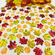 thanksgiving halloween confetti maple sprinkles decorations logo