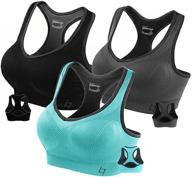 fittin racerback sports bras pack women's clothing logo