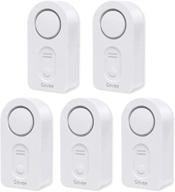 🚰 govee 5-pack water detectors with adjustable 100db audio alarm sensor - leak and drip alert for kitchen, bathroom, basement - includes battery logo
