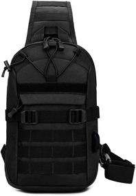 img 4 attached to BraveHawk OUTDOORS Tactical Military Crossbody