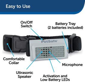 img 1 attached to PetSafe Ultrasonic Dog Bark Training Collar: Static-Free Correction for Large and Small Dogs