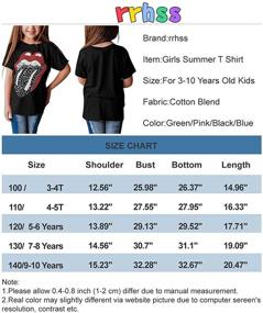 img 1 attached to Printed Toddler Summer Sleeve Clothes Girls' Clothing in Tops, Tees & Blouses