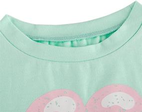 img 2 attached to Printed Toddler Summer Sleeve Clothes Girls' Clothing in Tops, Tees & Blouses