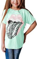 printed toddler summer sleeve clothes girls' clothing in tops, tees & blouses logo