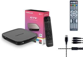 img 4 attached to 📺 Enhanced Formuler GTV 4K Ultra HD Media Streaming Box with Free 3in One Charger + Universal Formular-Samsung-LG Remote: Unparalleled Entertainment Experience