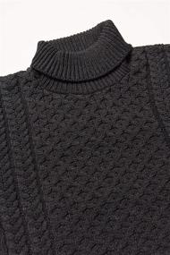 img 1 attached to Aran Crafts Unisex Irish Cable Knitted Soft Roll Neck Sweater: Luxurious 100% Merino Wool Comfort