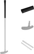 retyion two-way golf putter for left or right-handed golfers, removable alloy rod - ideal for kids and adults logo