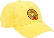 🎩 disney's pixar up wilderness explorer baseball hat: adjustable cotton cap in yellow - curved brim, one size логотип