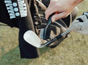 img 2 attached to 🏌️ The Complete VIXYN Golf Accessories Gift Set: Golf Towel, Club Brush, Groove Cleaner, Divot Repair Tool, Ball Marker & Tee Holder - Ultimate Golf Club Cleaning Kit