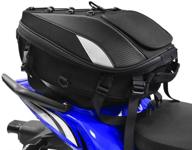 motorcycle seat tail bag backpack dual use motorcycle waterproof helmet bag logo